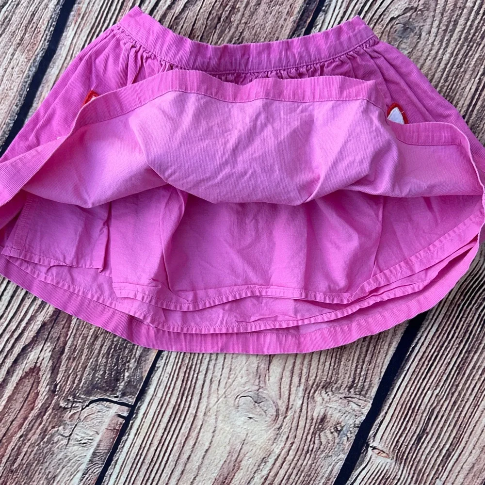 Mini Boden Vibrant Pink Fox Skirt - Picture 5 of 8